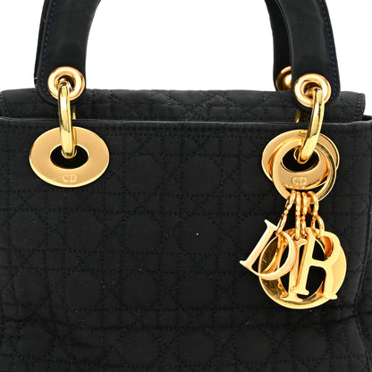 Christian Dior Nylon Cannage Mini Lady Dior Black 7 of 11