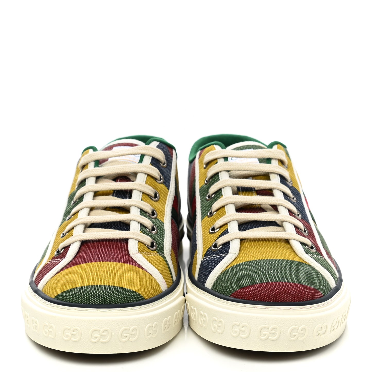 Canvas Web Marley Stripe Mens 1977 Tennis Sneakers 8.5 Multicolor Mystic White