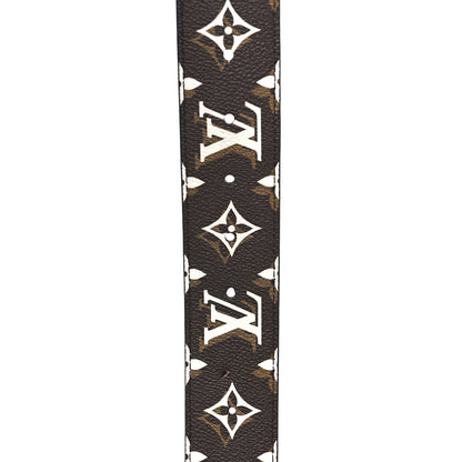 Louis Vuitton Monogram 40mm LV Shape Belt 95 38 Black 6 of 8