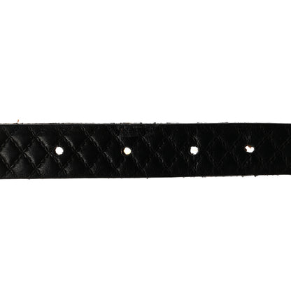 Chanel Calfskin Metal CC Chain Belt 90 36 Black 3 of 6