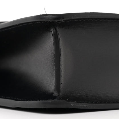 Celine Shiny Calfskin Triomphe Margo Wallet on Chain Black 10 of 11