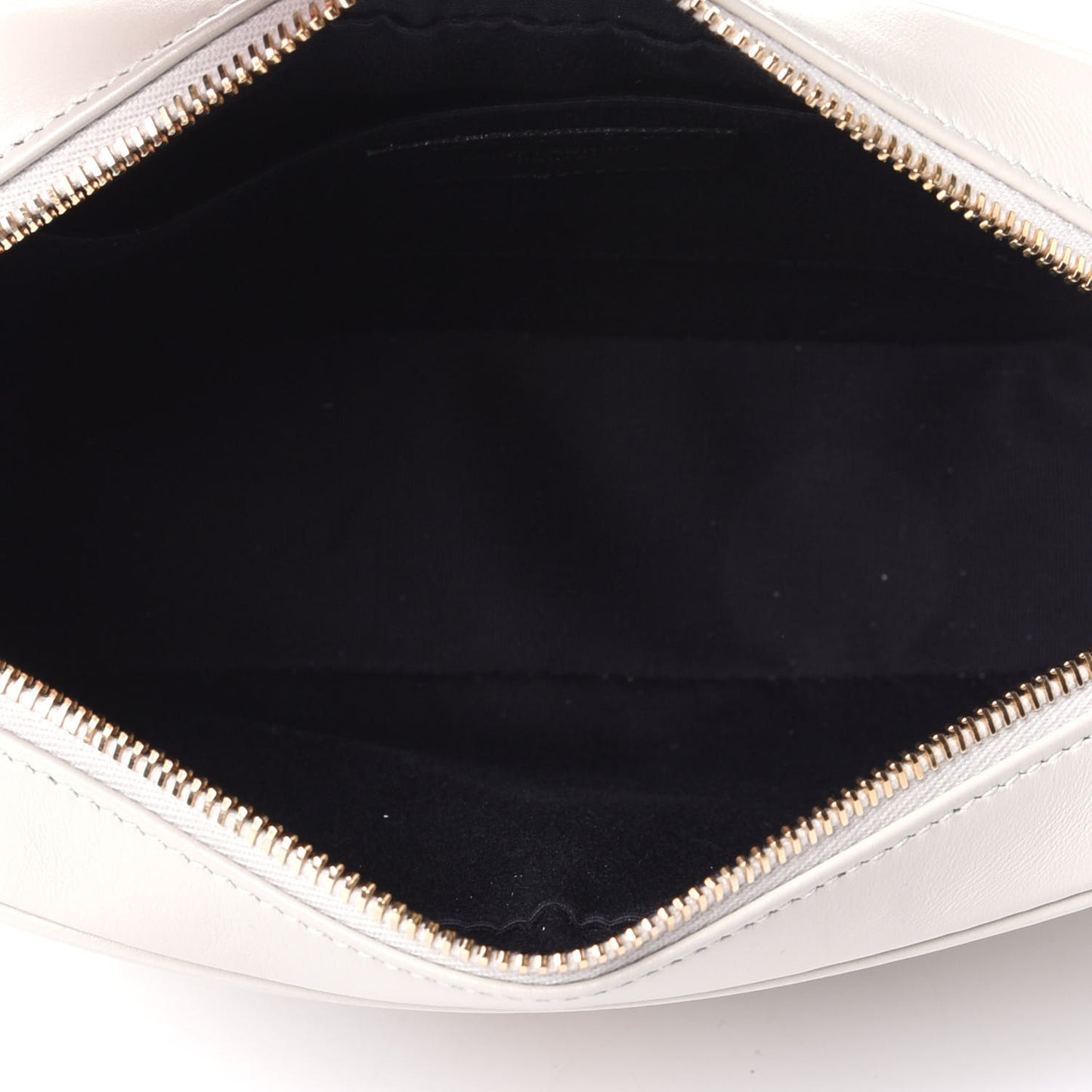 Calfskin Matelasse Monogram Lou Camera Bag Crema Soft