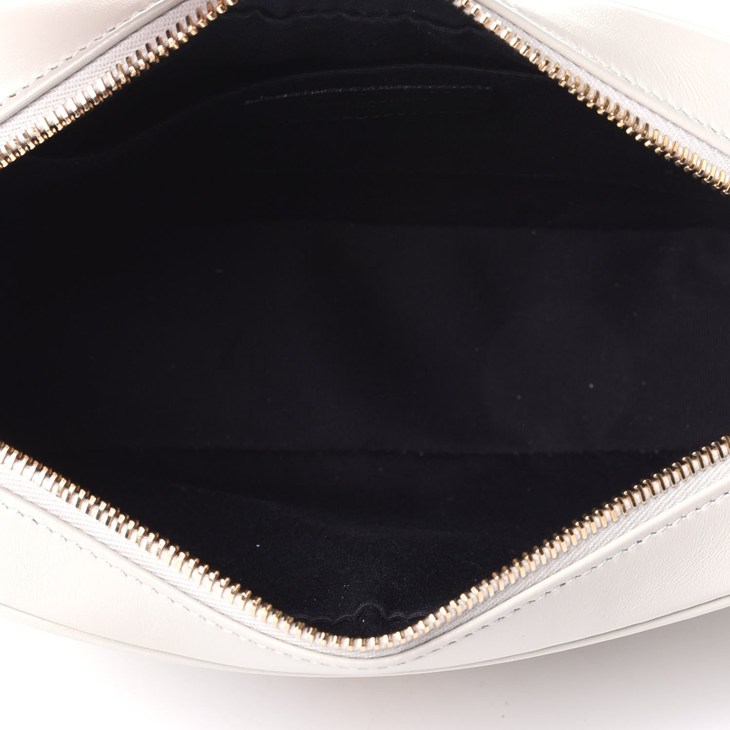 Saint Laurent Calfskin Matelasse Monogram Lou Camera Bag Crema Soft 3 of 3