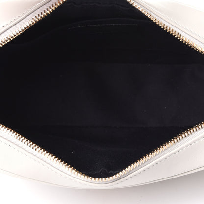 Saint Laurent Calfskin Matelasse Monogram Lou Camera Bag Crema Soft 3 of 3