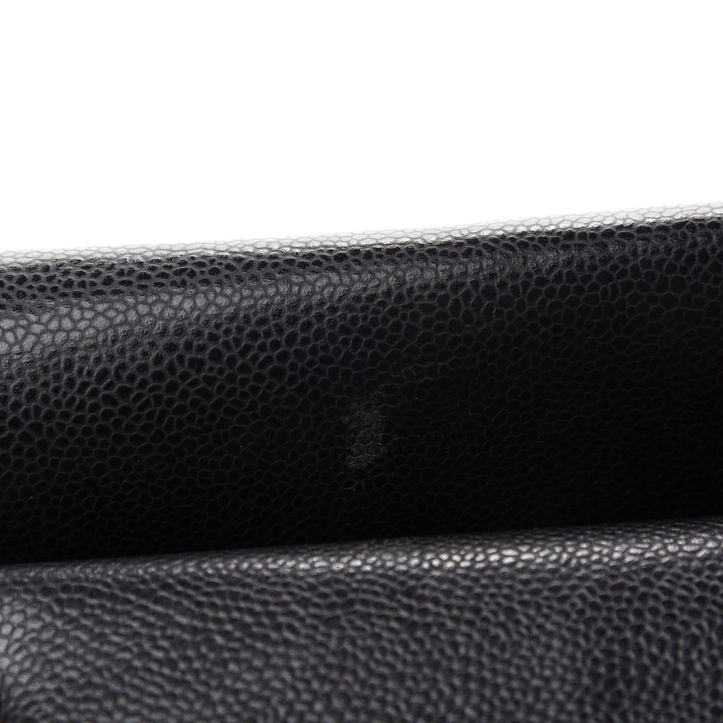 Caviar Quilted Maxi Double Flap Black