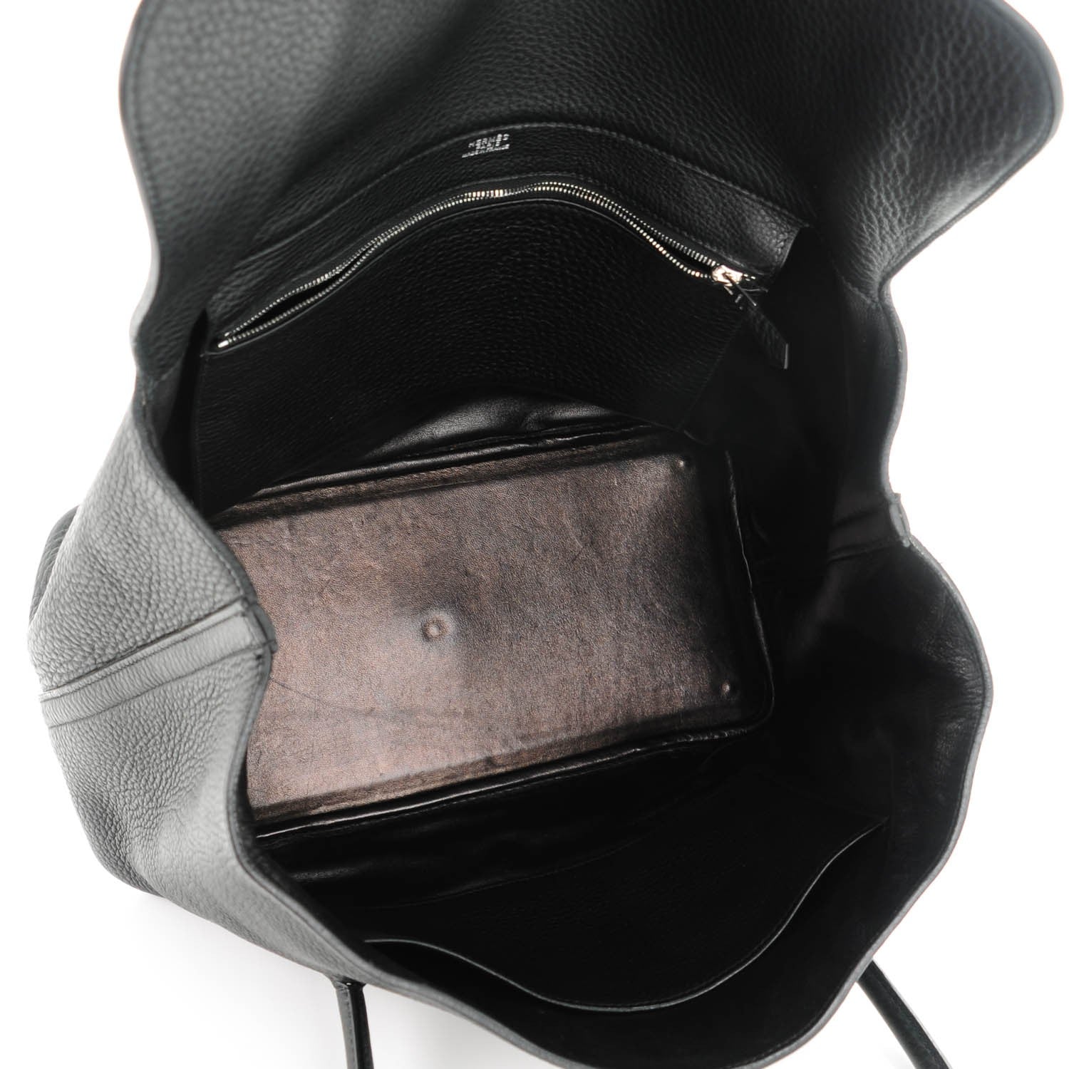 Hermes Taurillon Clemence Initiale Black 5 of 8