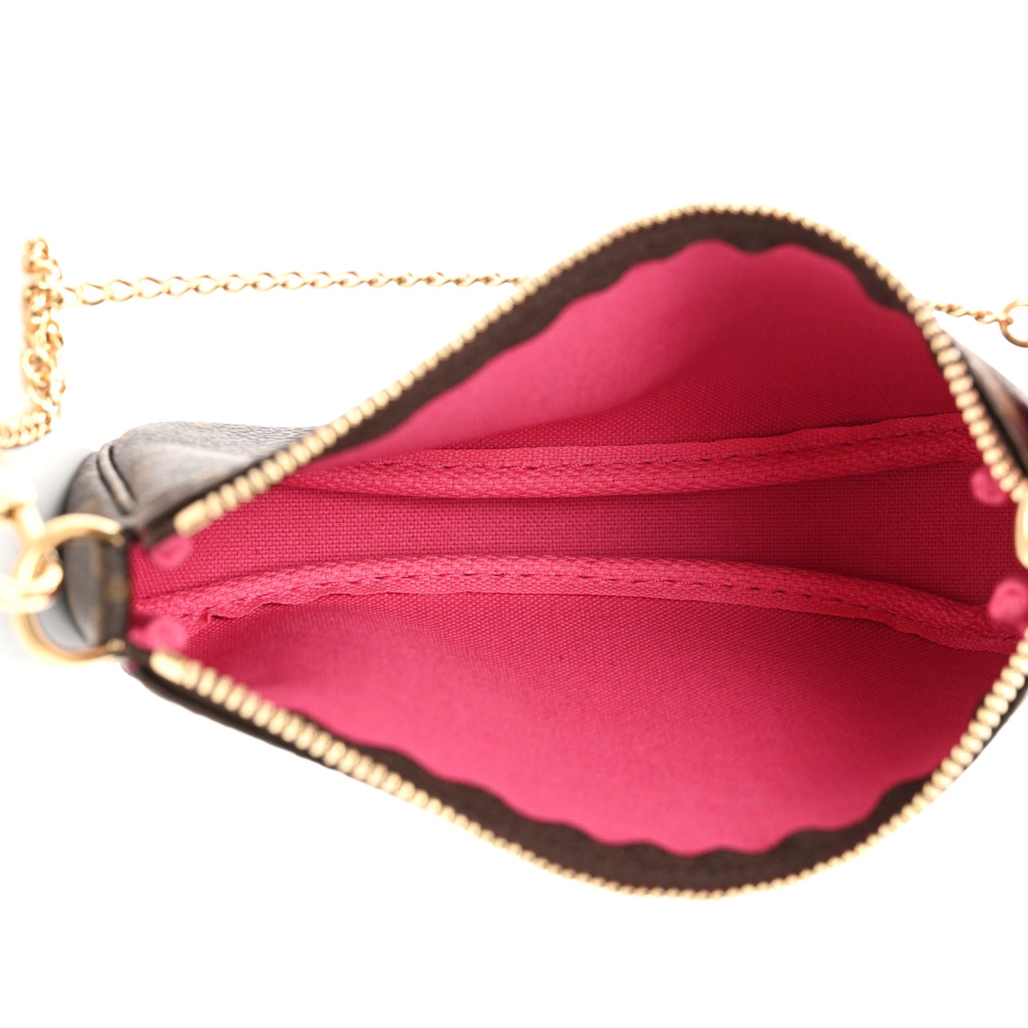 Monogram 2022 Christmas Animation Seoul Mini Pochette Accessories Fuchsia
