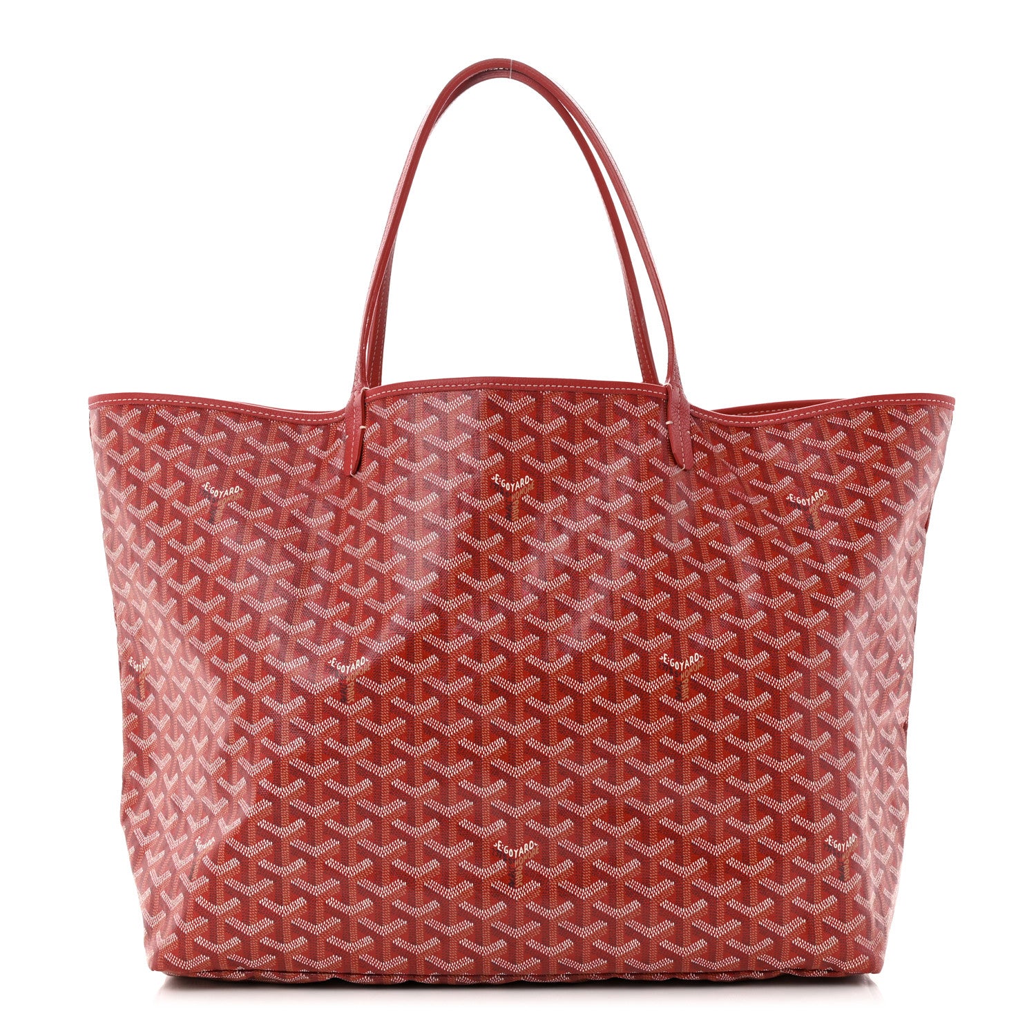 Goyard Goyardine Saint Louis GM Red 3 of 12
