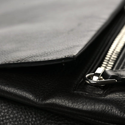Givenchy Grained Calfskin Medium Pandora Pure Flap Bag Black 12 of 16