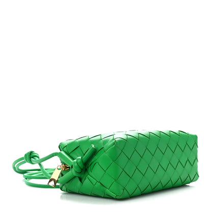 Bottega Veneta Nappa Intrecciato Mini Loop Camera Bag Parakeet 4 of 11