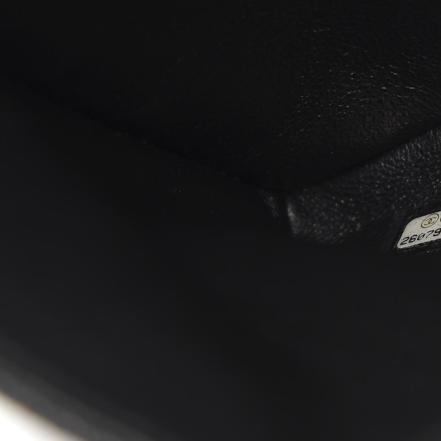 Caviar Quilted Flap Clutch Black