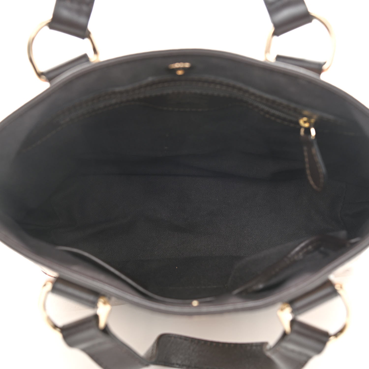 Burberry Haymarket Check Small Onslow Tote Chocolate 5 of 21