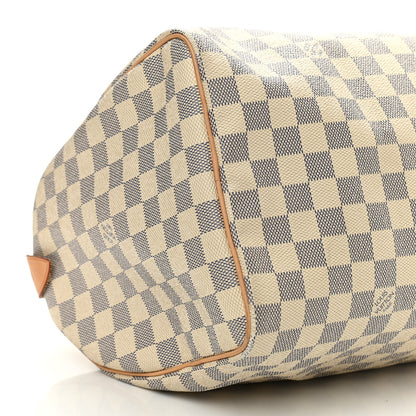 Louis Vuitton Damier Azur Speedy 35 8 of 9