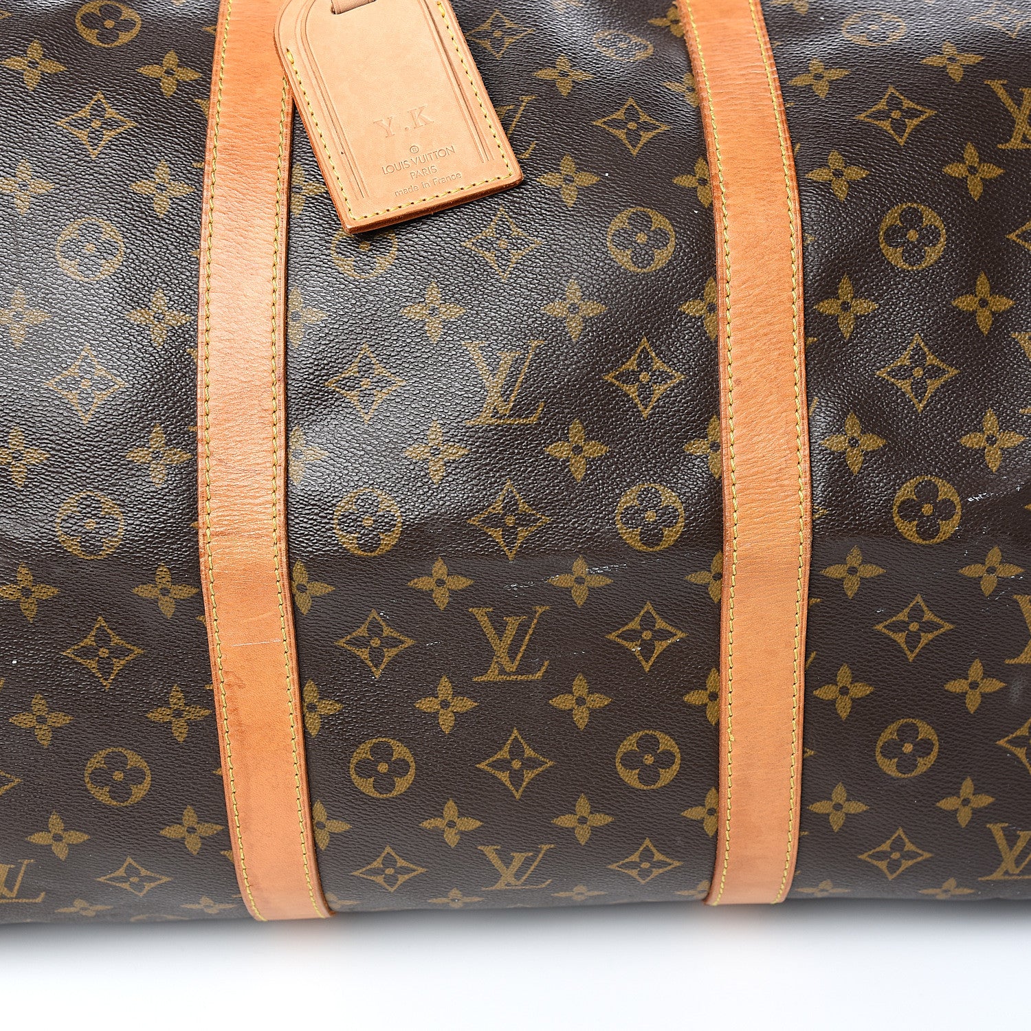 Louis Vuitton Monogram Keepall Bandouliere 60 9 of 18