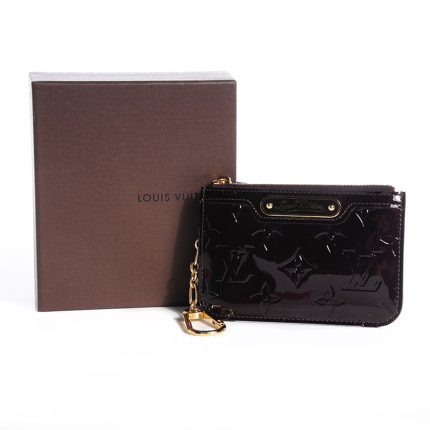Vernis Key Pouch Amarante