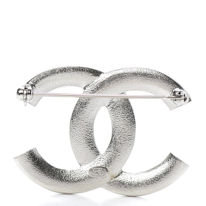 Chanel Crystal Palais Garnier CC Brooch Silver 3 of 5