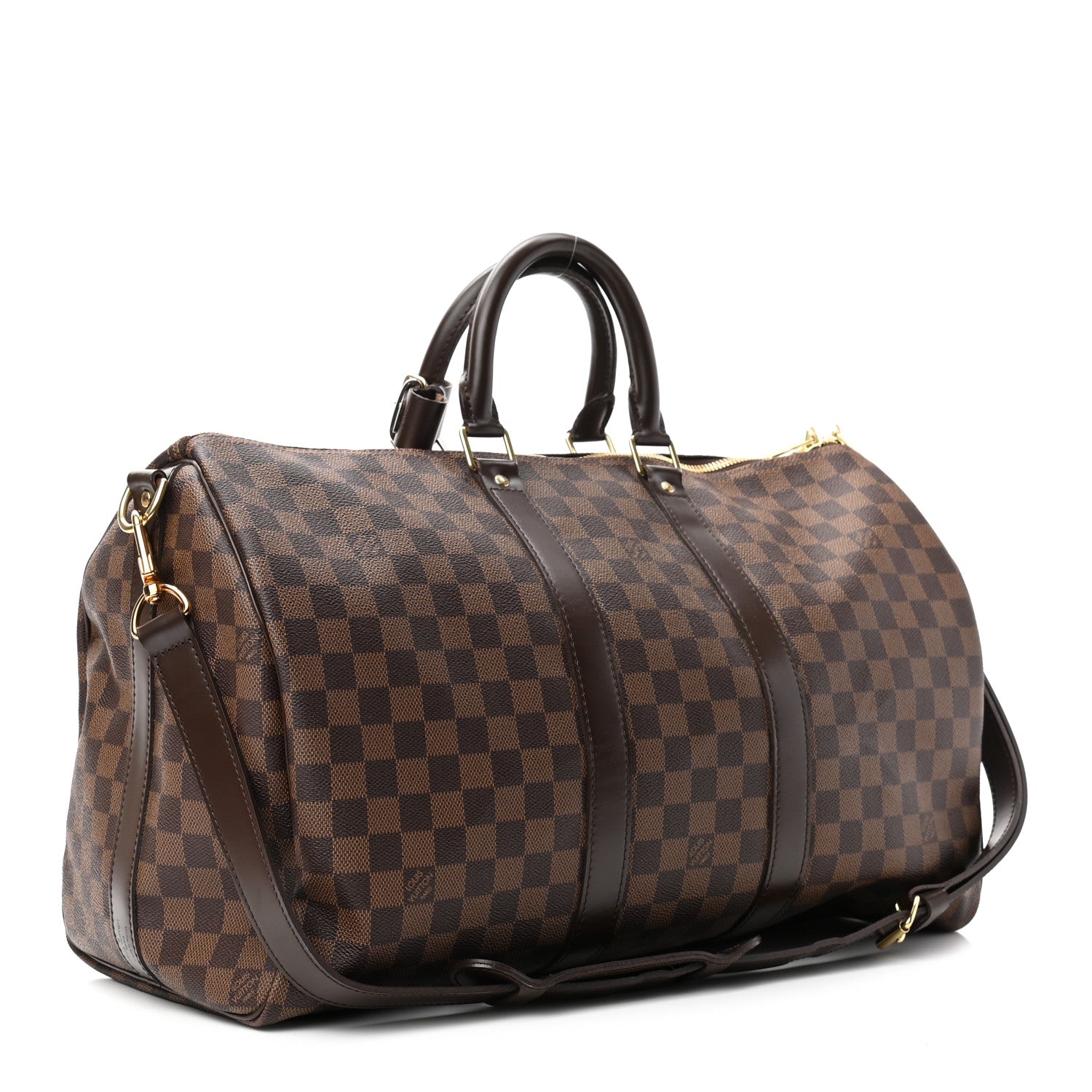 Louis Vuitton Damier Ebene Keepall Bandouliere 45 3 of 9