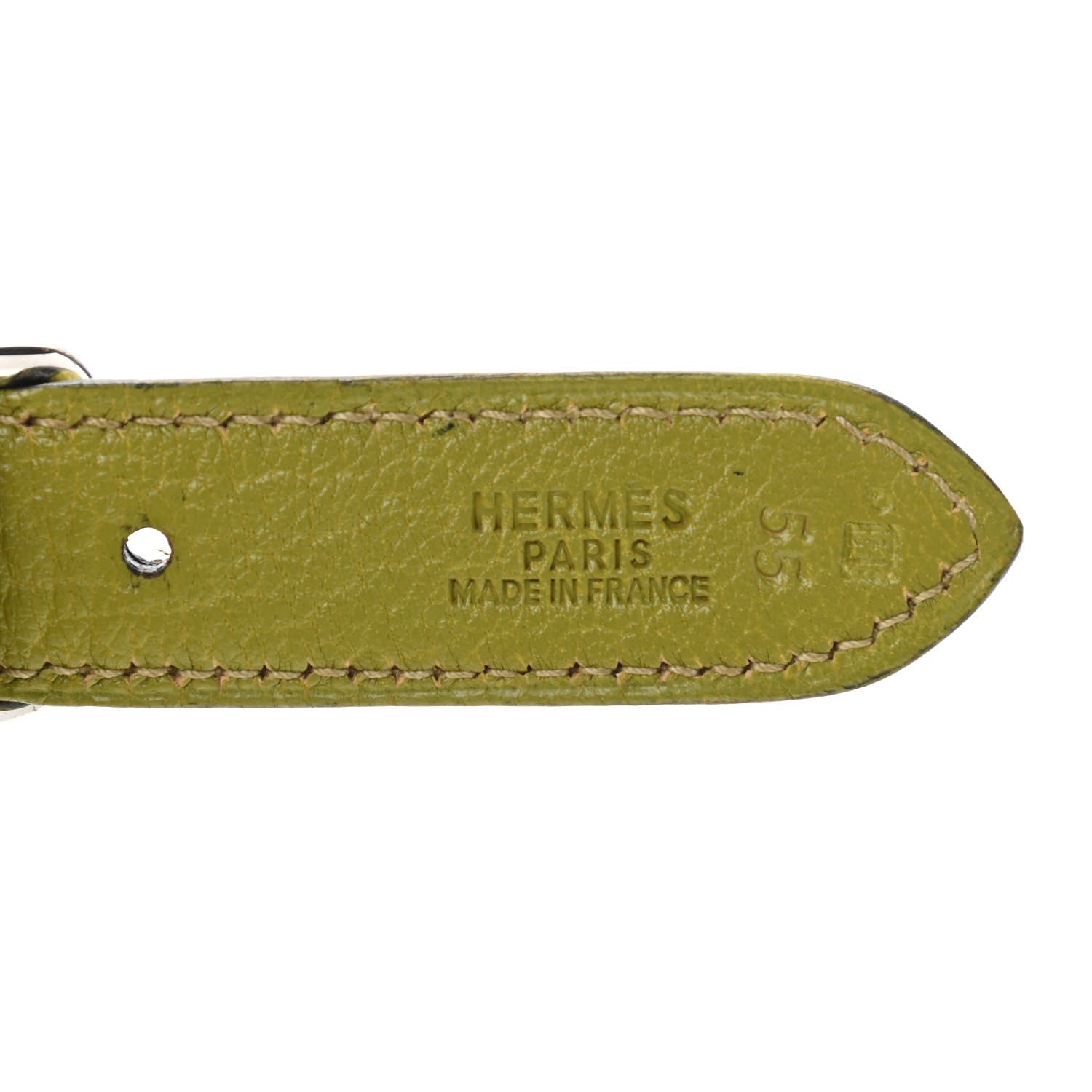 Hermes Chevre Mysore Trim 31 Vert Anis 6 of 8
