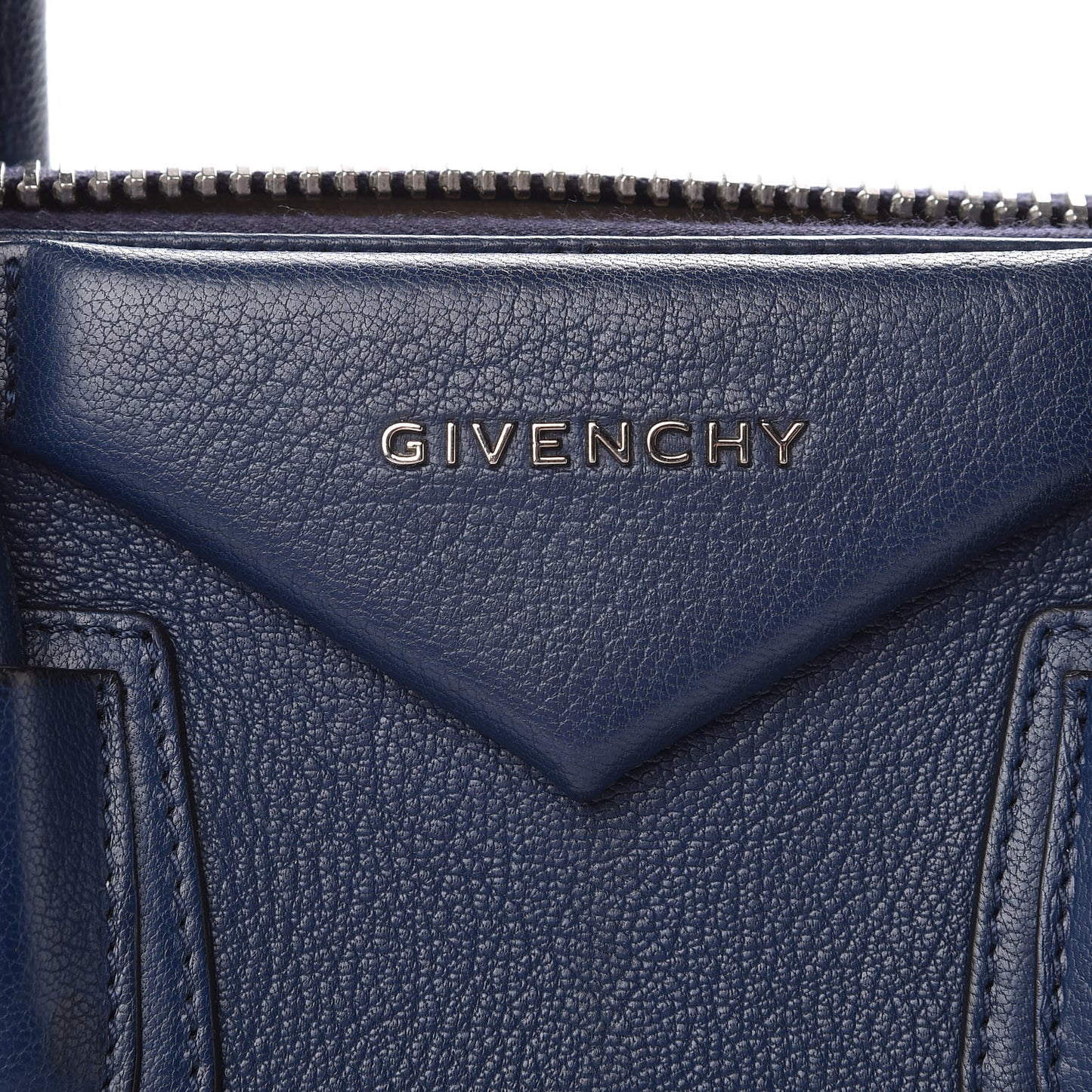 Sugar Goatskin Small Antigona Navy