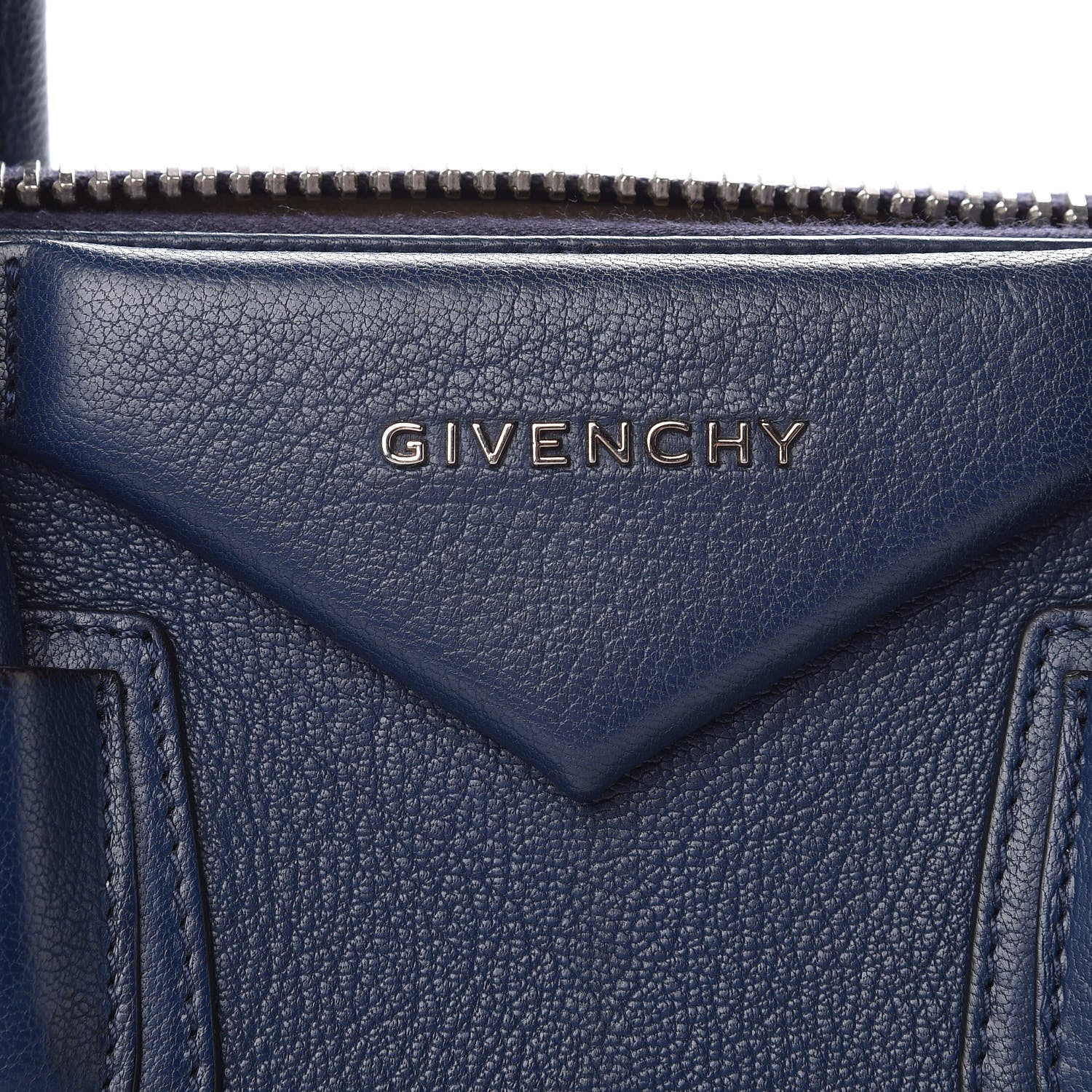 Givenchy Sugar Goatskin Small Antigona Navy 6 of 14