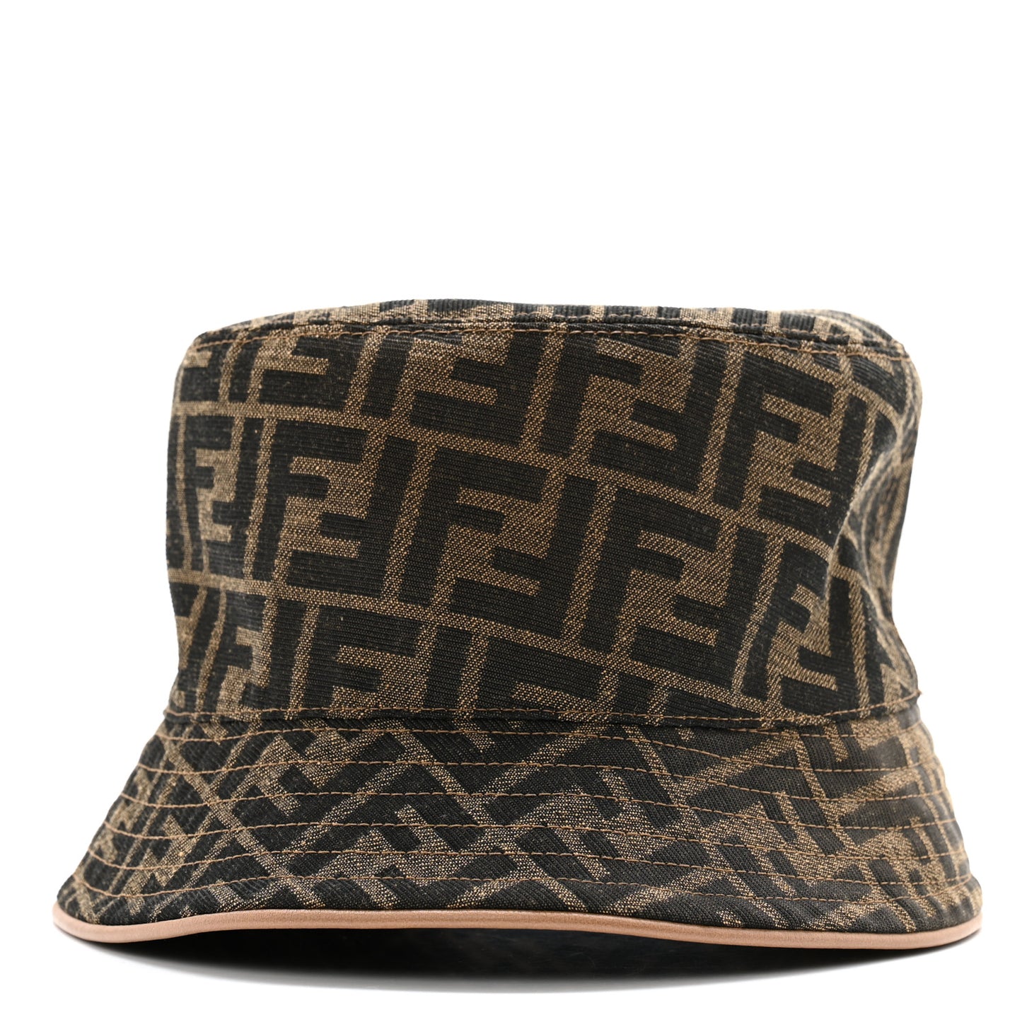 Technical Fabric FF Reversible Bucket Hat M Tobacco Beige