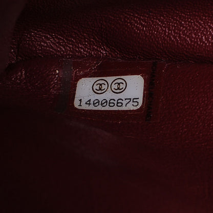 Chanel Caviar Maxi Single Flap Red 7 of 10