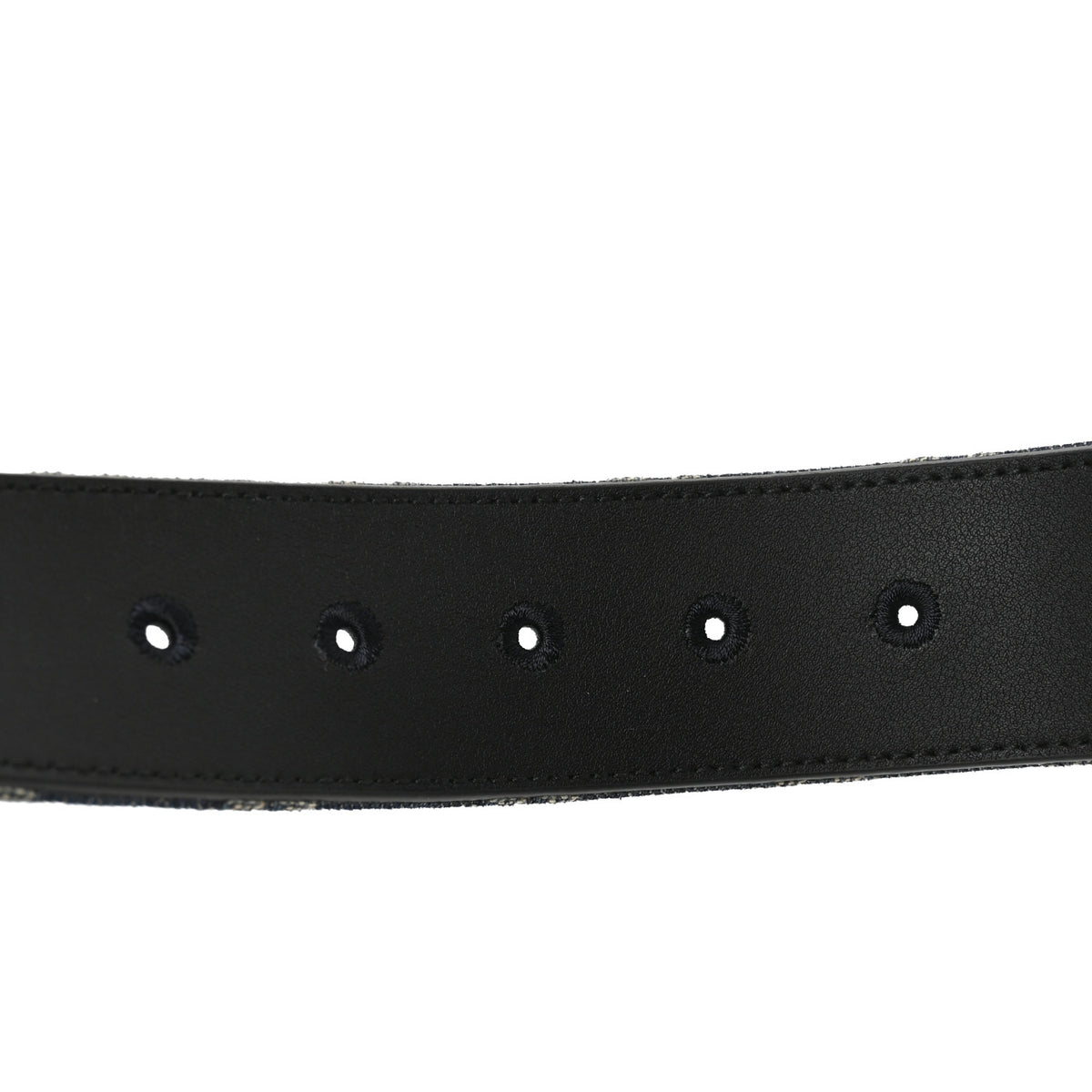 New Denim Interlocking G Belt 105 42 Dark Blue