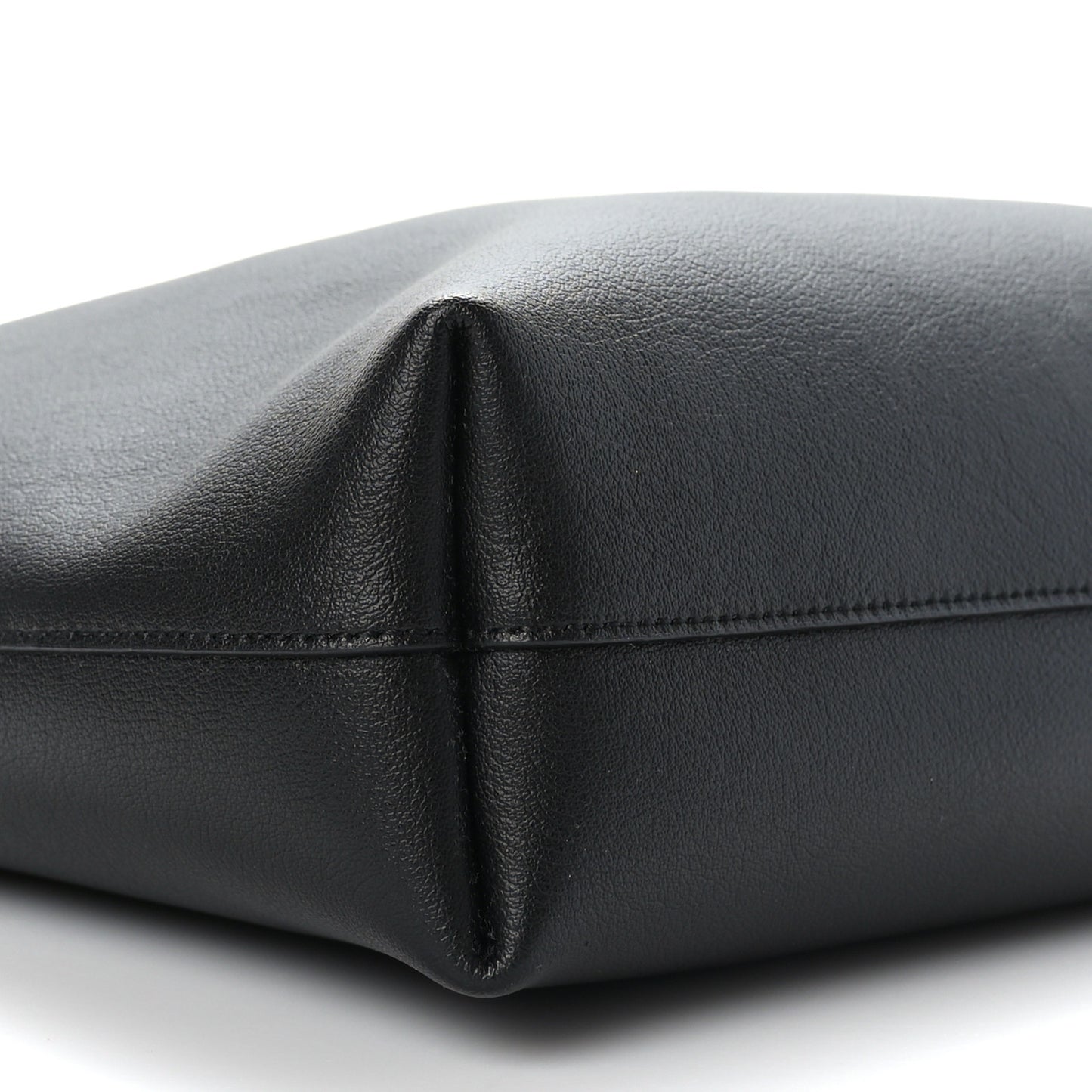 Calfskin Toy Shopping Tote Black