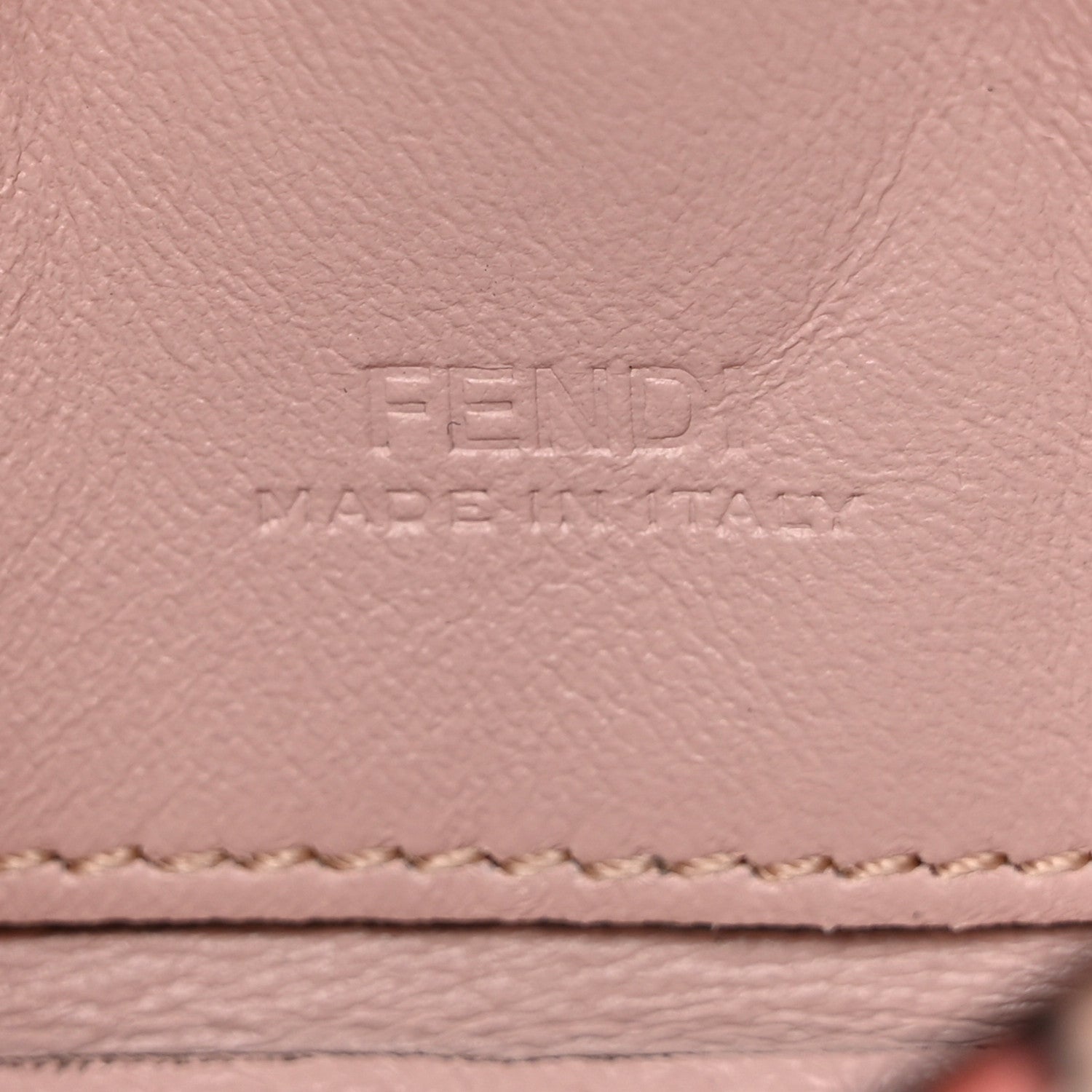 Fendi Stretch Satin Vitello Grace Floral Print Nano Baguette Charm Rose Multicolor Rosso Cardinale 7 of 7