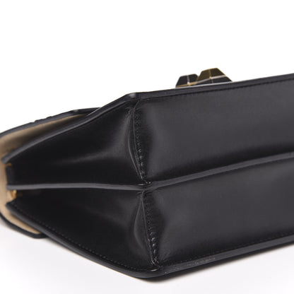 Fendi Vitello Liberty FF 1974 Embossed Small Kan I Shoulder Bag Black 8 of 11