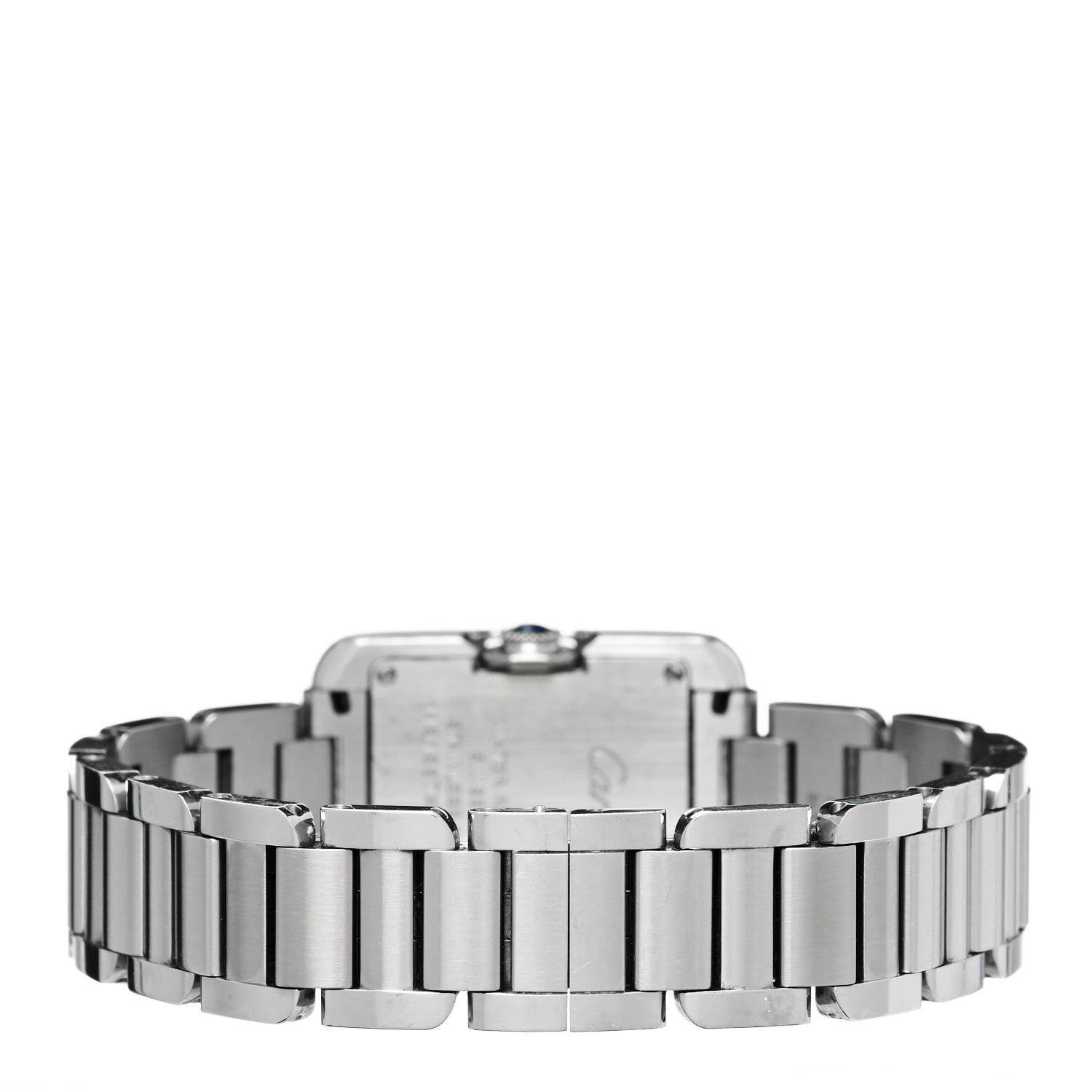 Cartier Stainless Steel 23mm Tank Anglaise Quartz Watch 3 of 5
