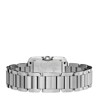 Cartier Stainless Steel 23mm Tank Anglaise Quartz Watch 3 of 5