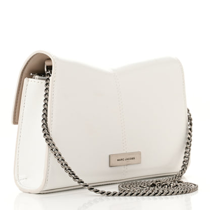 Marc Jacobs Calfskin Saint Marc Chain Wallet White 3 of 13