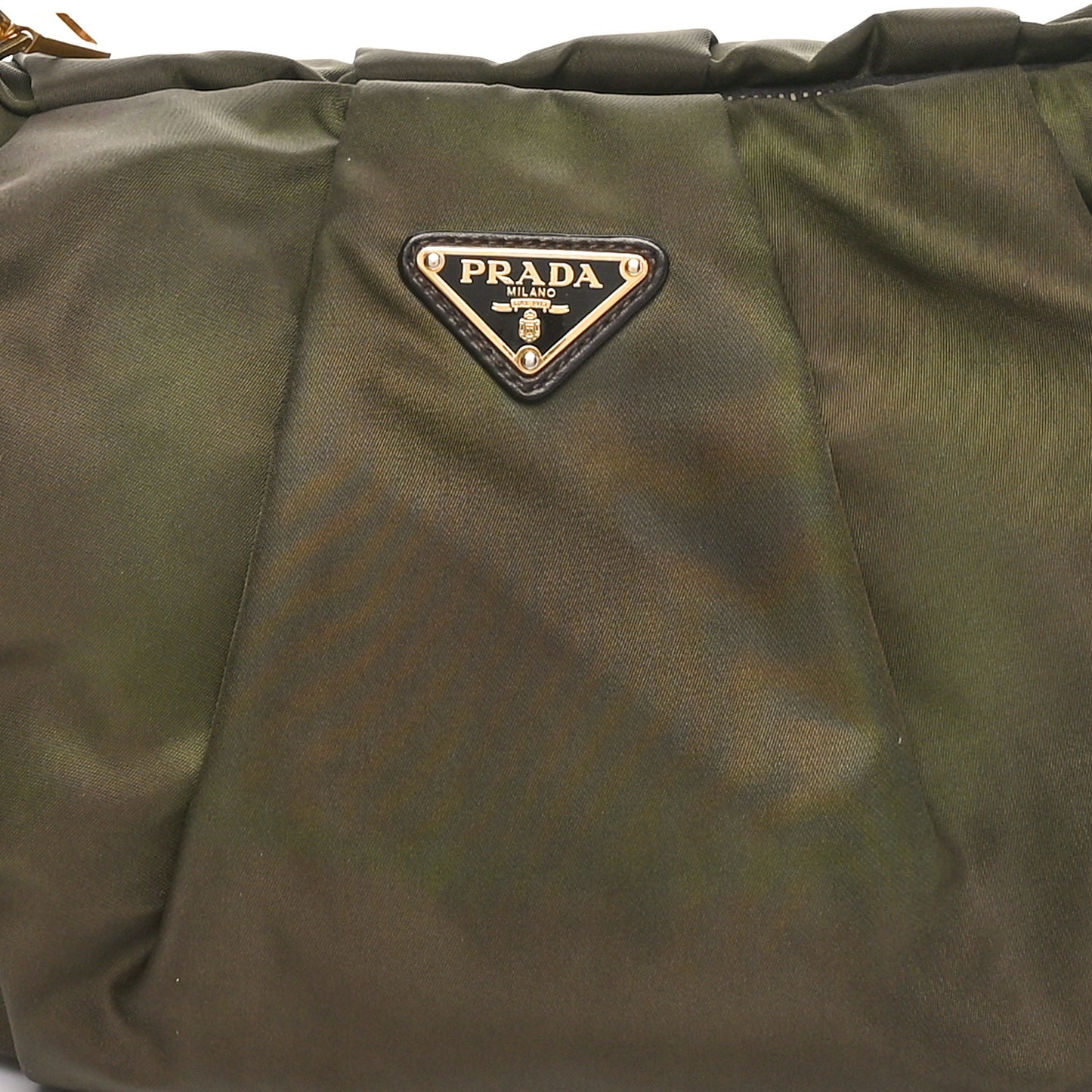 Tessuto Nylon Vitello Daino Hobo Bruciato