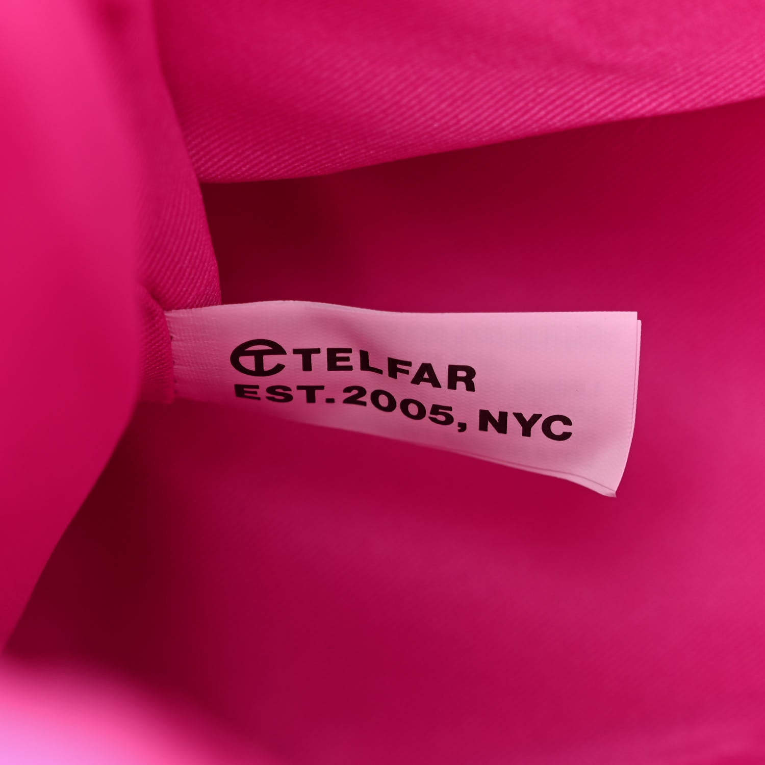 Telfar Patent Vegan Leather Medium Shopping Bag Pink 7 of 10