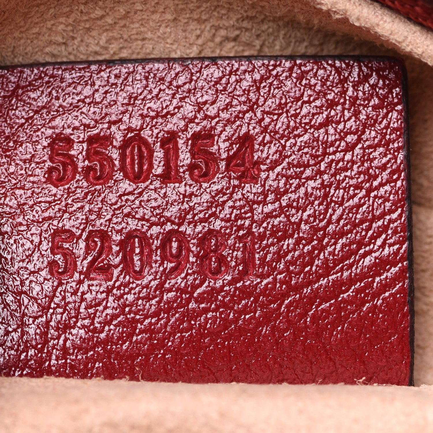 Gucci Glazed Calfskin Matelasse Heart Mini GG Marmont Round Shoulder Bag Romantic Cerise 7 of 12