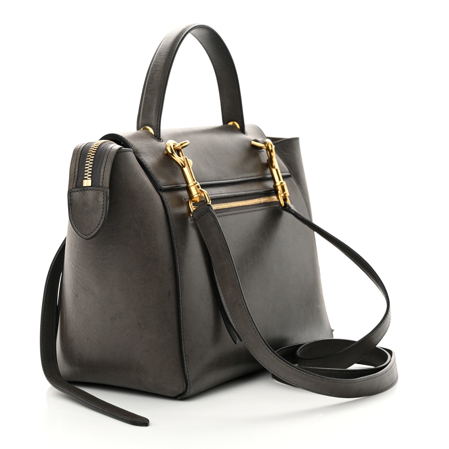 Celine Smooth Calfskin Micro Belt Bag Grey 3 of 20