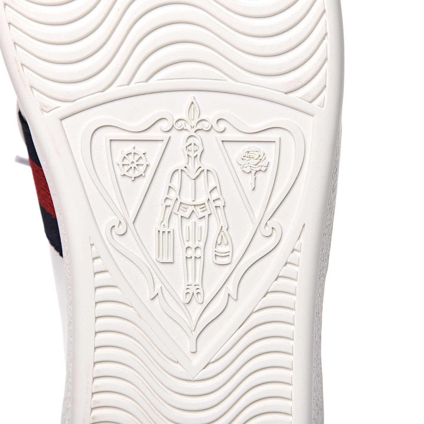 Calfskin Ayers Blind For Love Embroidered Womens Ace Sneakers 39.5 White