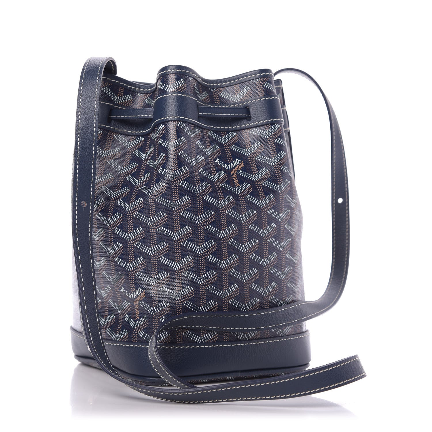 Goyard Goyardine Petit Flot Navy 3 of 8