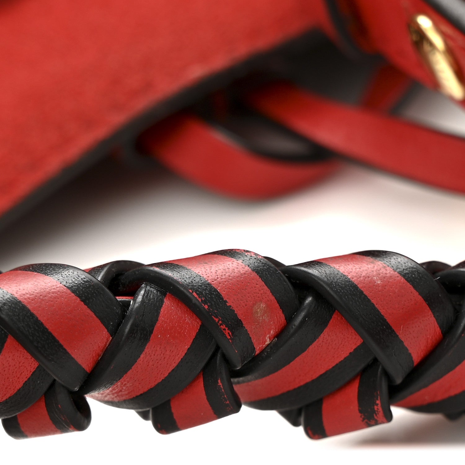 Louis Vuitton Monogram Braided Neonoe Coquelicot 13 of 14