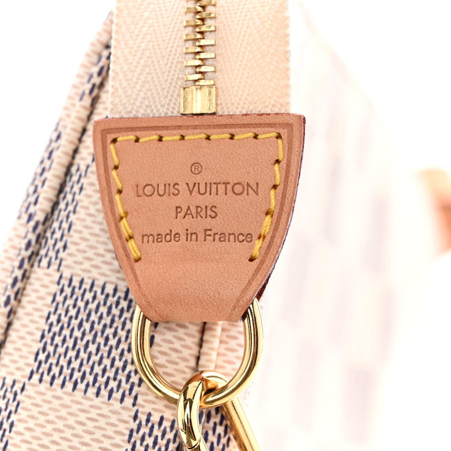 Louis Vuitton Damier Azur Pochette Accessories NM 6 of 10