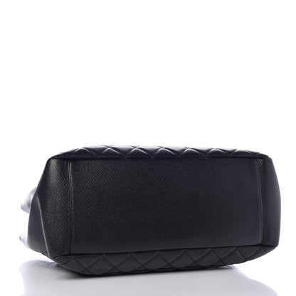 Chanel Caviar Quilted Grand Shopping Tote GST Black 4 of 8