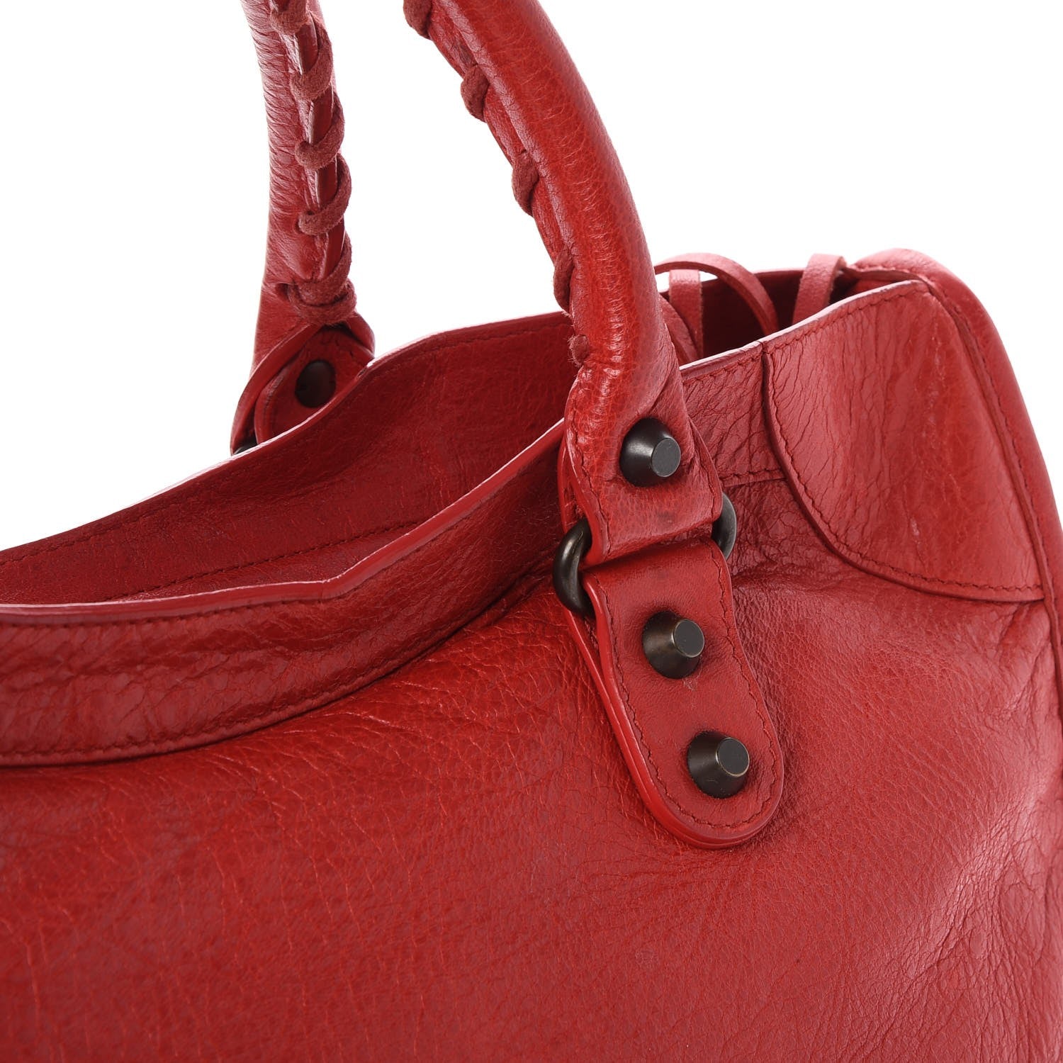 Balenciaga Agneau Classic Hardware City Rouge Coquelicot 9 of 16