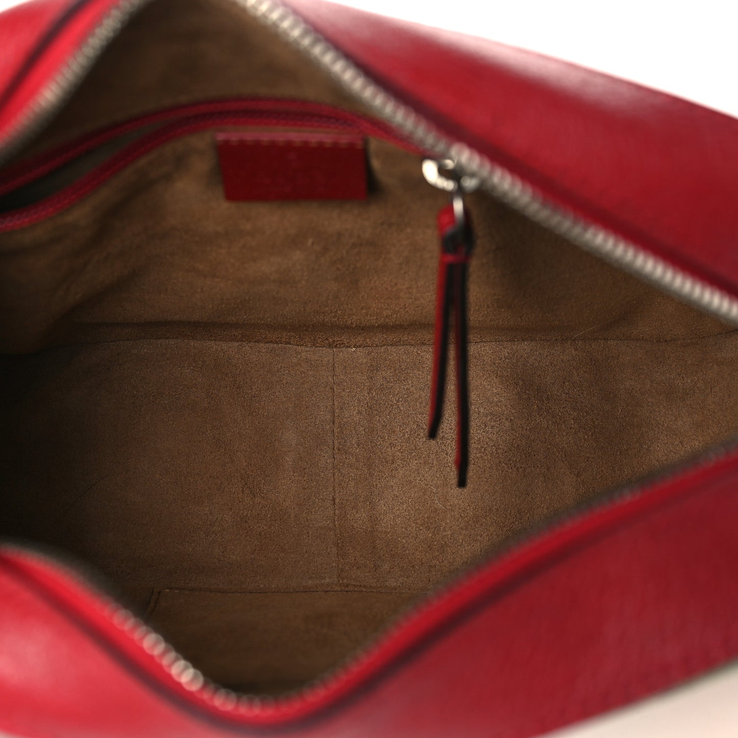 GG Supreme Monogram Tian Web Camera Bag Beige Multicolor Red