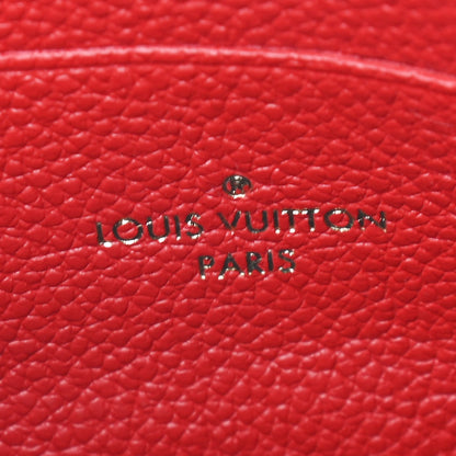Louis Vuitton Empreinte Double Zip Pochette Marine Rouge 6 of 9
