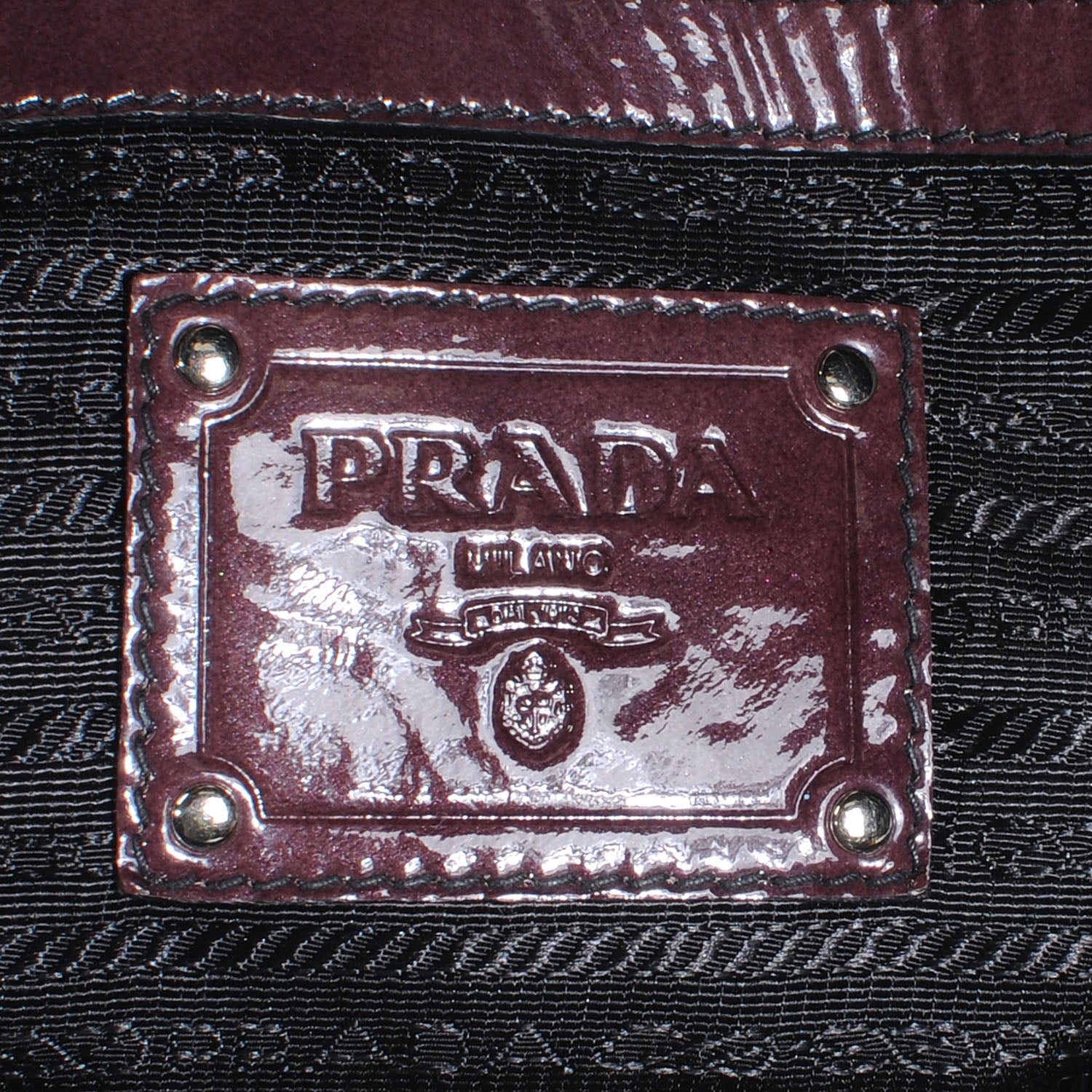 Prada Vernice Sfumata Bowler 6 of 9