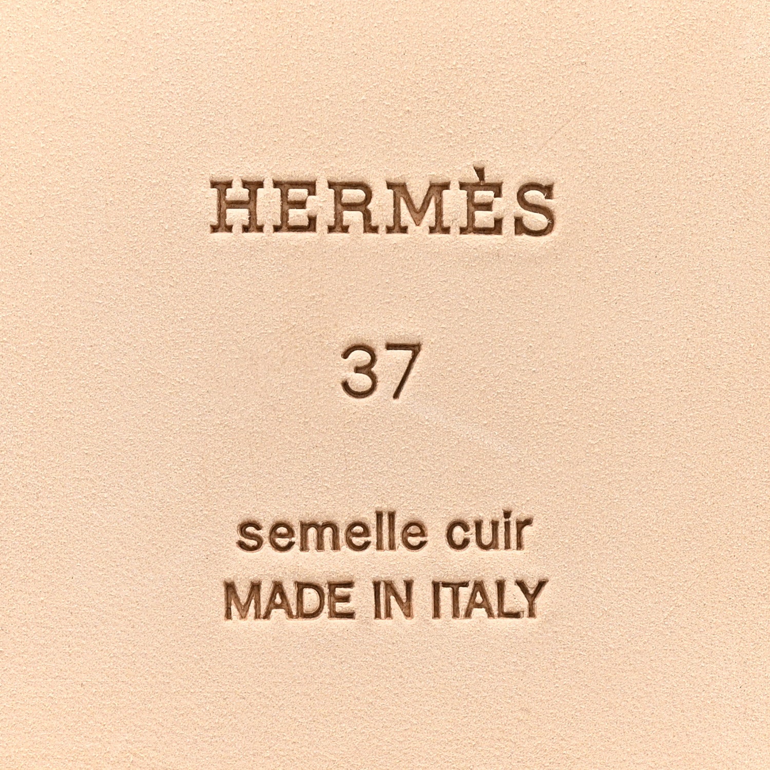 Hermes Epsom Oran Sandals 37 Etoupe 16 of 20