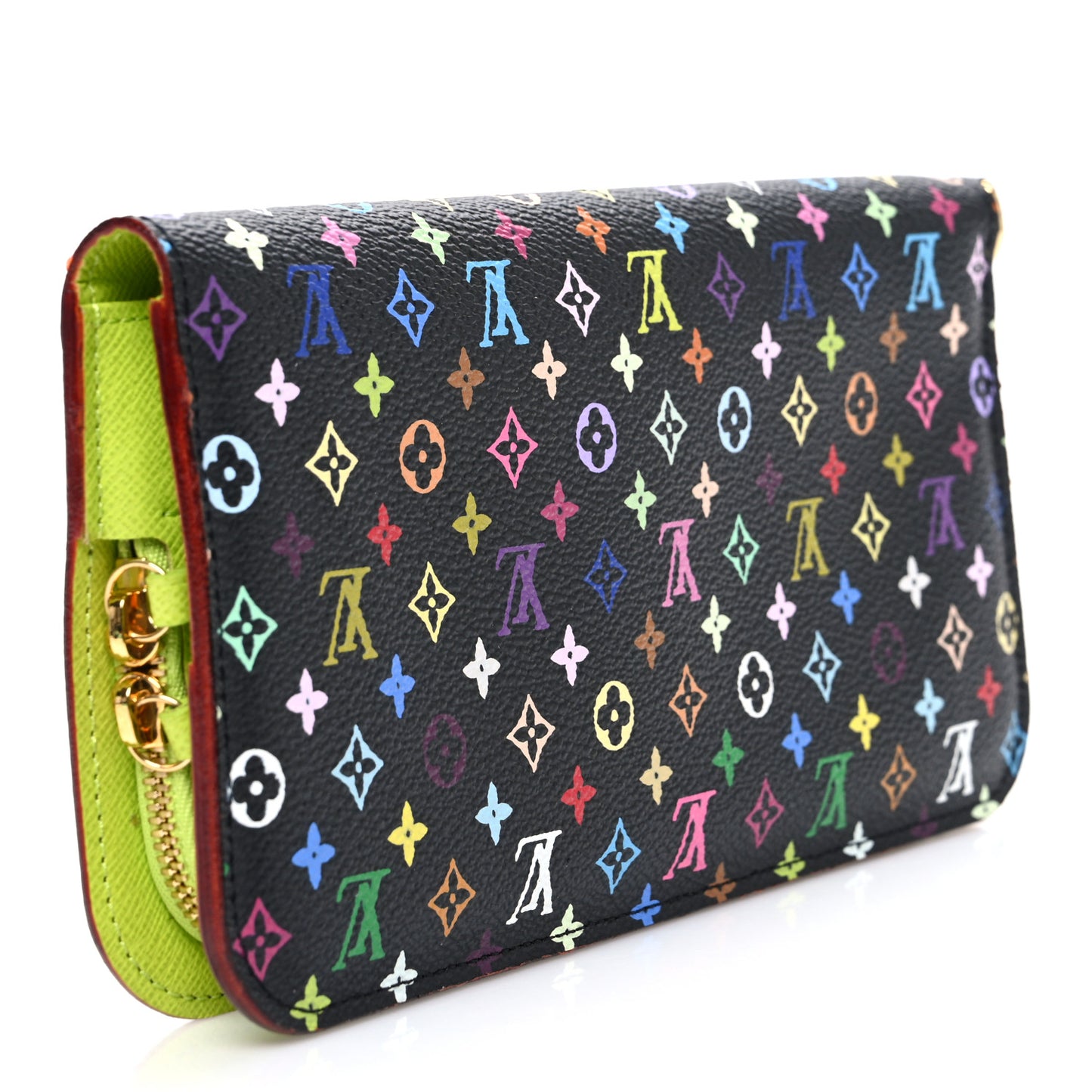 Monogram Multicolor Insolite Wallet Black Pistache