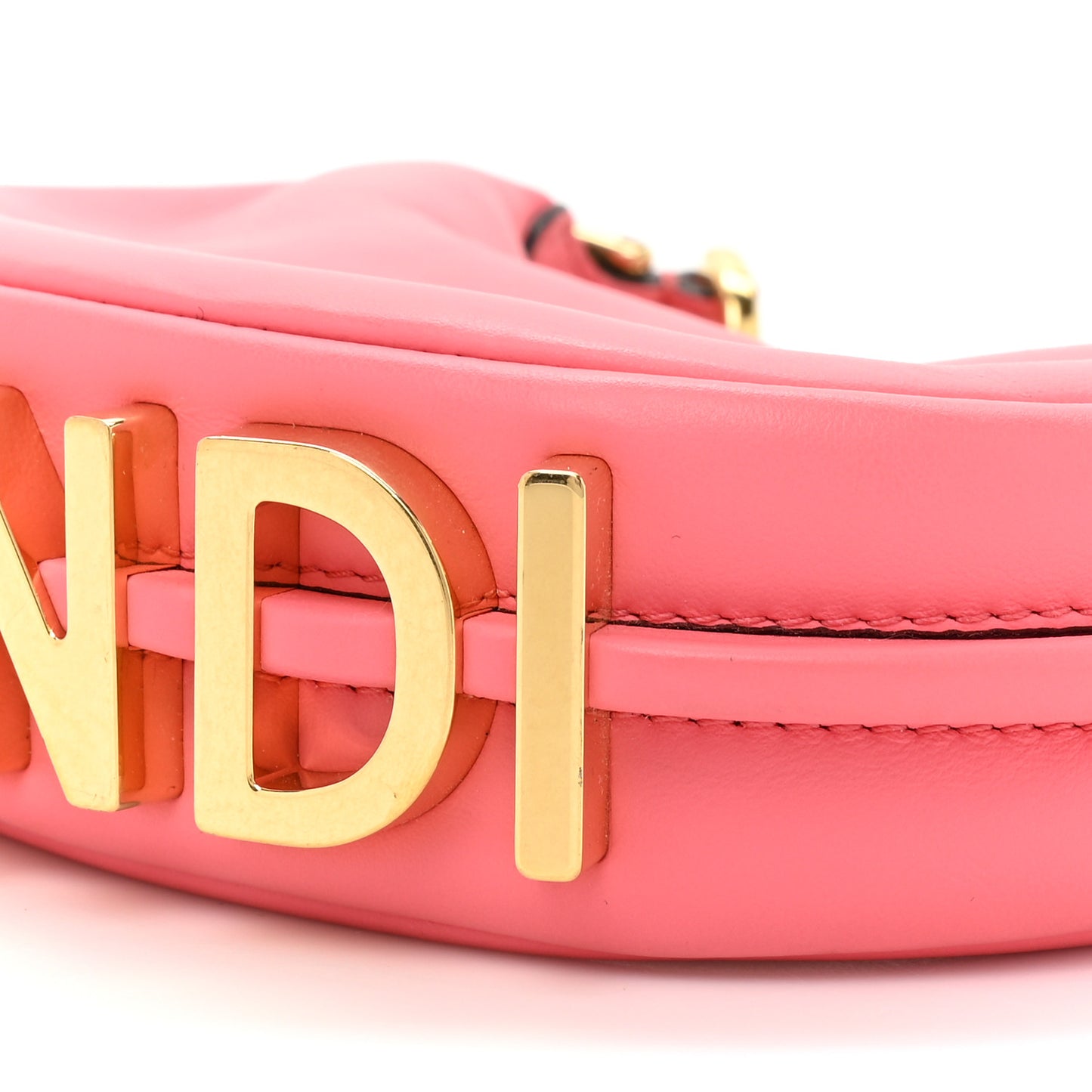 Vitello Grace New Matte Nano Fendigraphy Hobo Charm Pink Dalia