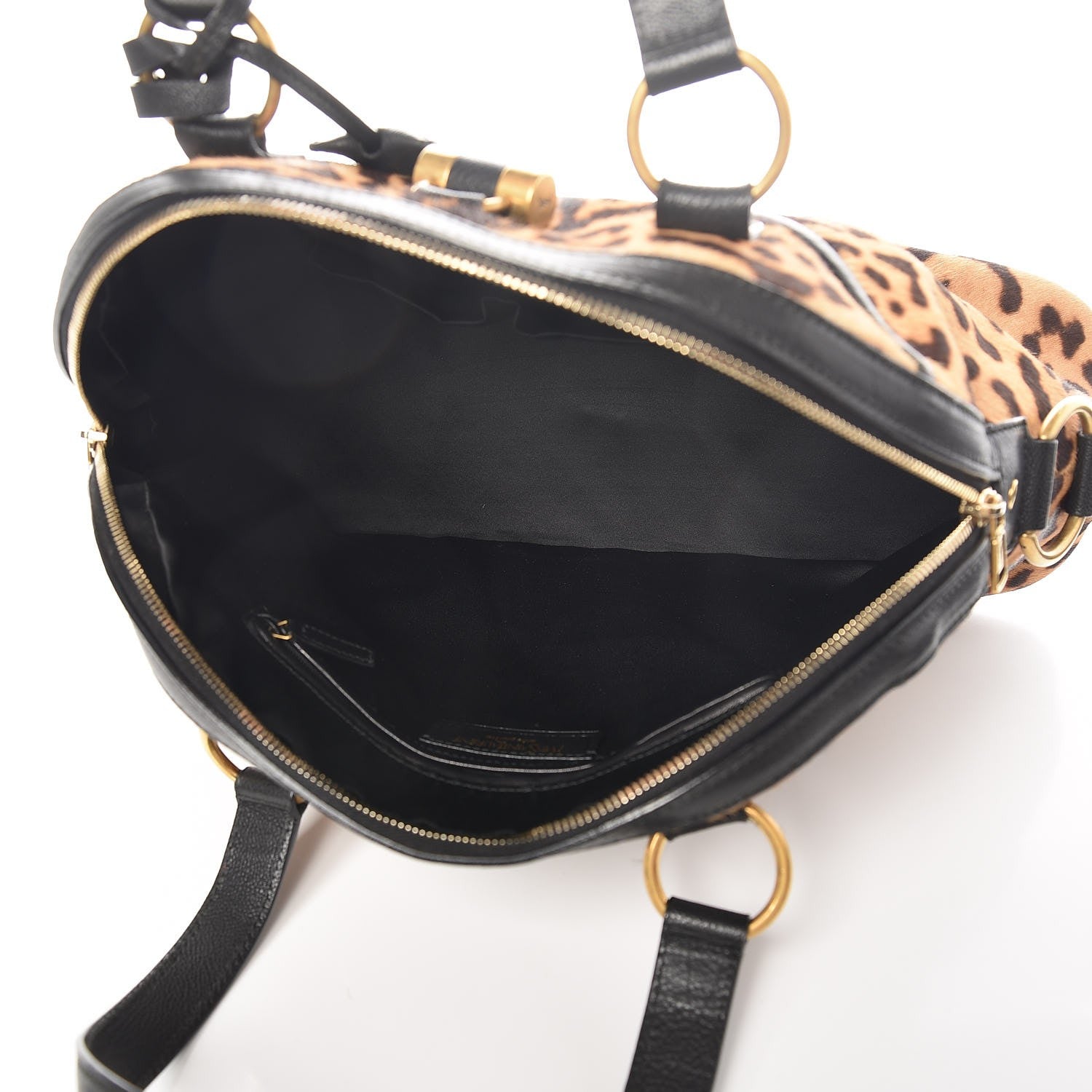 Saint Laurent Calf Hair Printed Large Muse Leopard 5 of 7